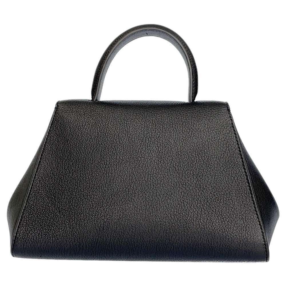 Bottega Veneta leather handbag shoulder handle top black bag - Picture 3 of 12